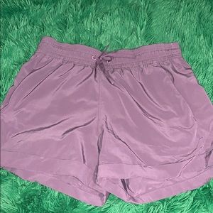 Lululemon purple shorts